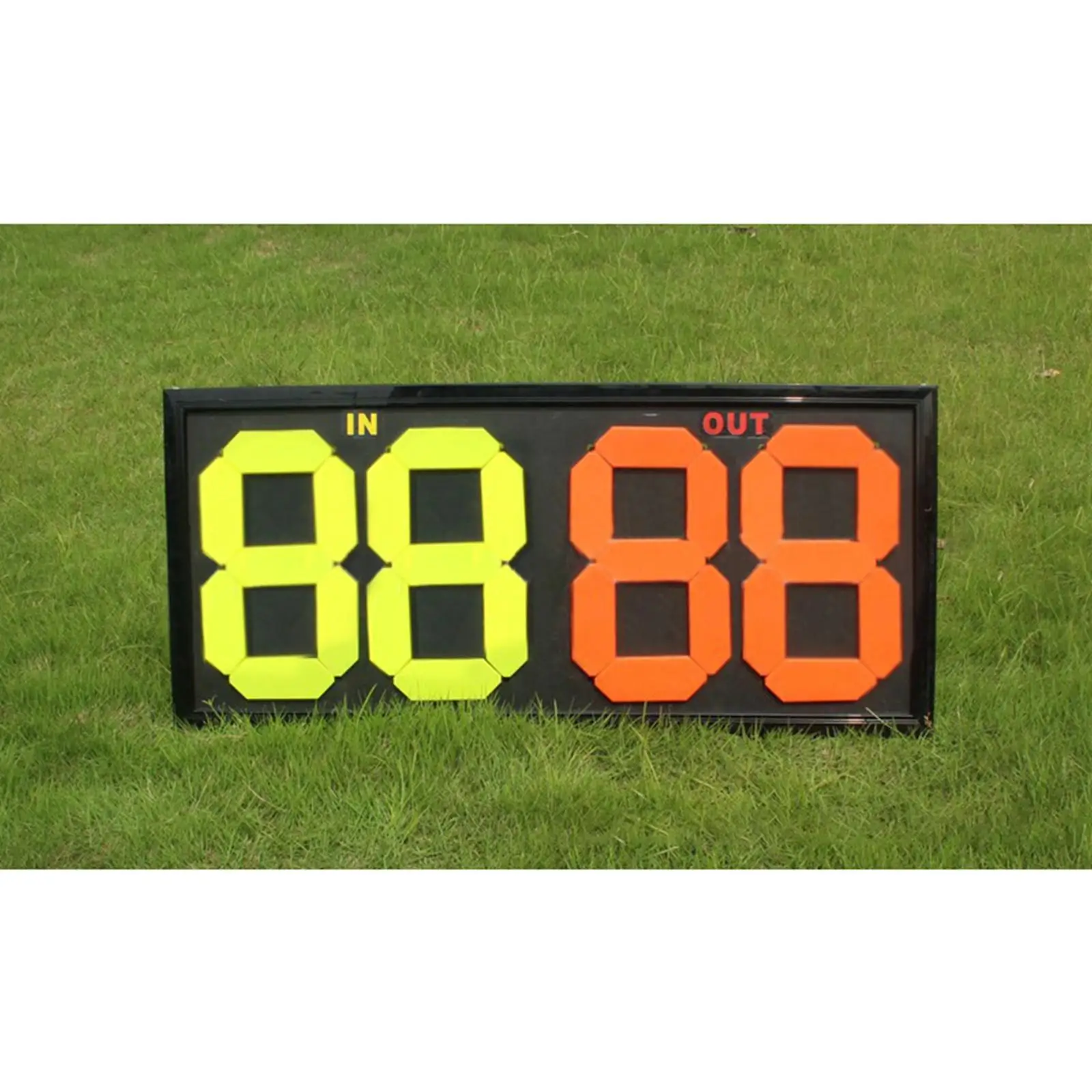 Football Soccer Manual Substitution Board Card 4 Digits Without Burr Durable