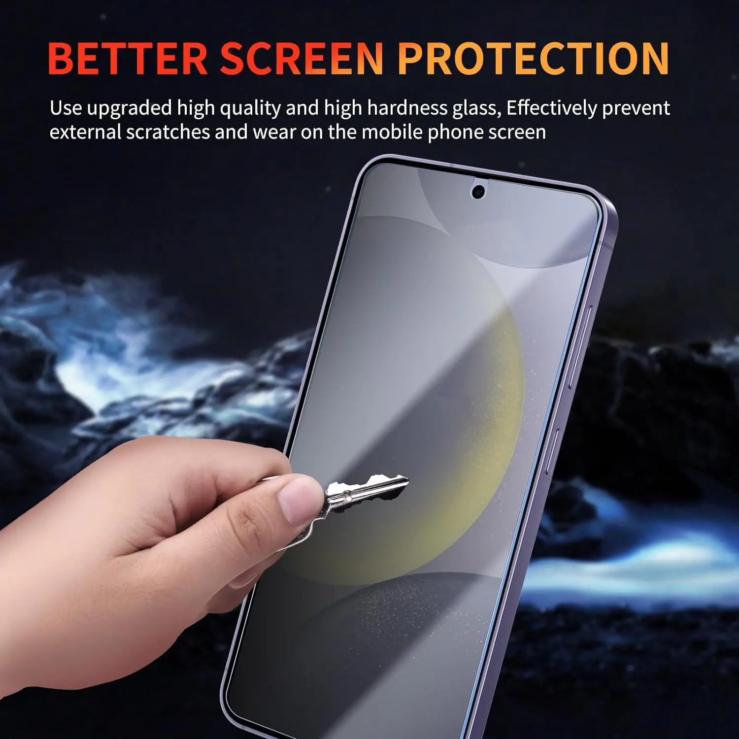 

2 шт. ультратонкая защитная пленка из закаленного стекла для Samsung Galaxy S24/S24+/S25/S25+/S26/S26+ 5G, антишпионская защита экрана