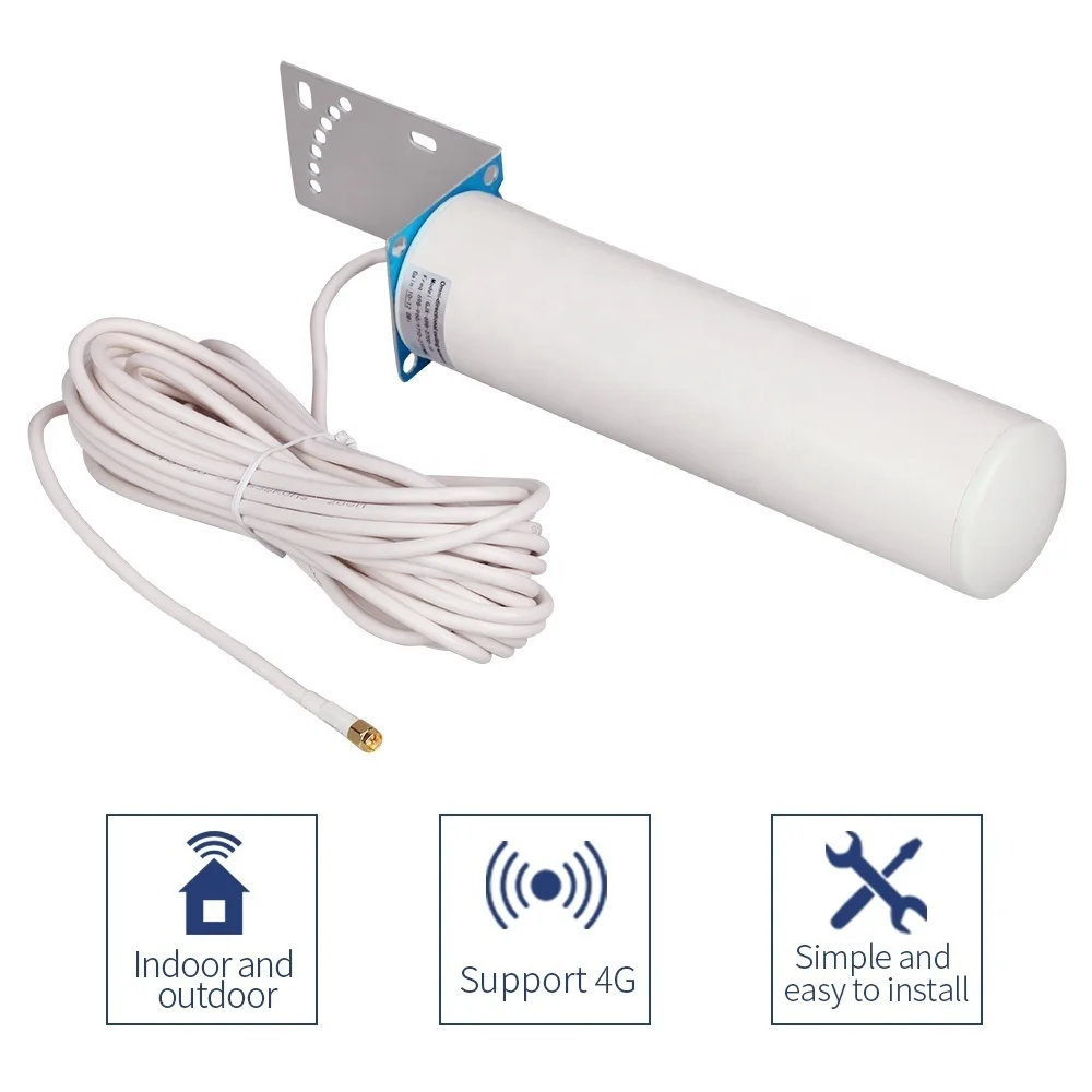 4G 12DBI LTE outdoor waterproof MIMO antenna with SMA connector outdoor directional flat antenna for wireless router