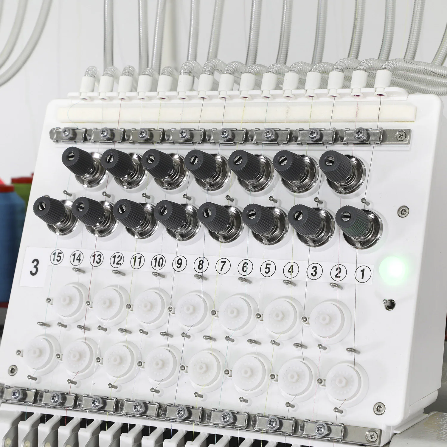 Professional 4-Head High-Speed Computerized Automatic New Embroidery Machine with 12 Needles for Commercial Garment Factories