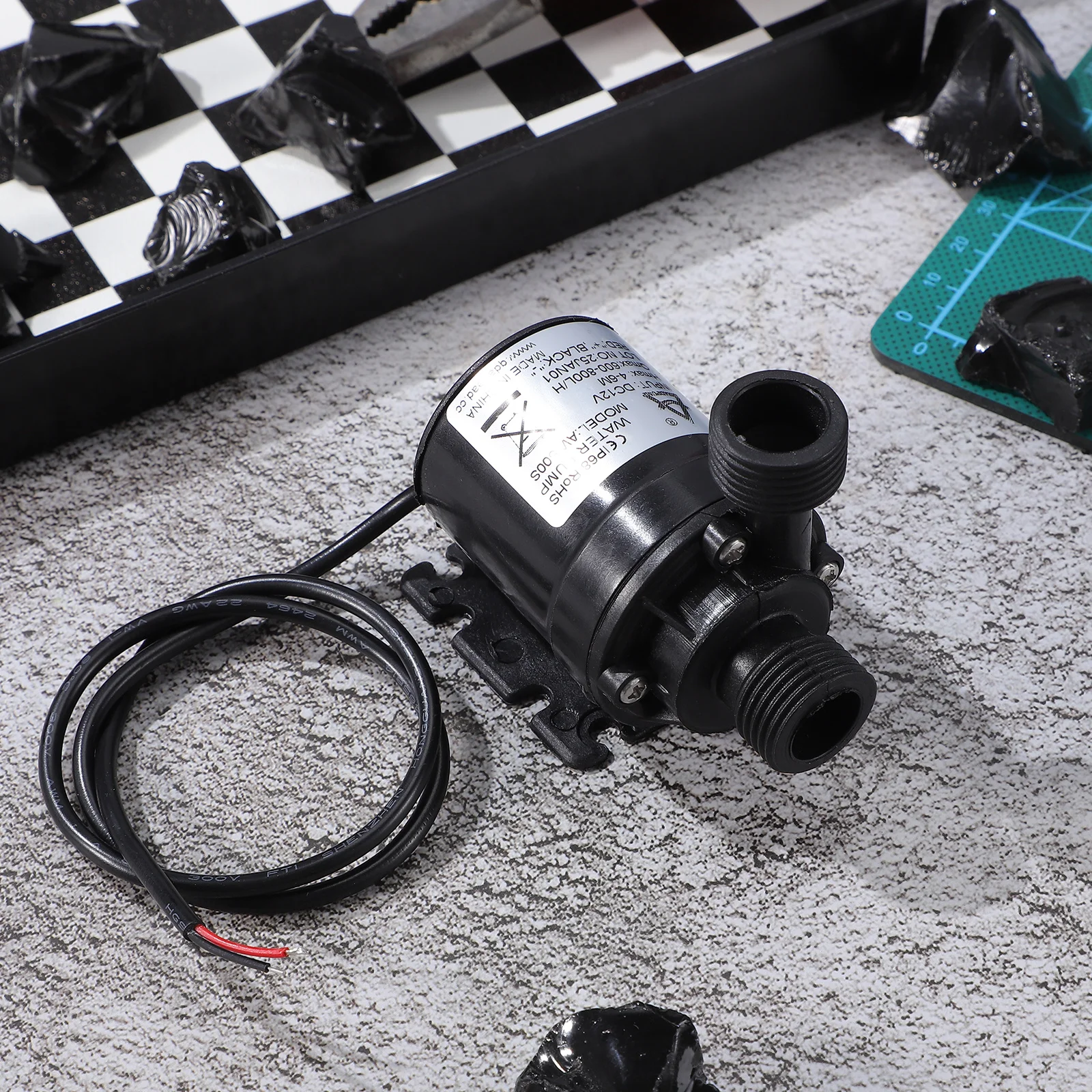 

1Pcs Boost Submersible Water Pump Dc 12V Brushless for Fountain Pool Solar Circulation System Mini Water Circulation Pump