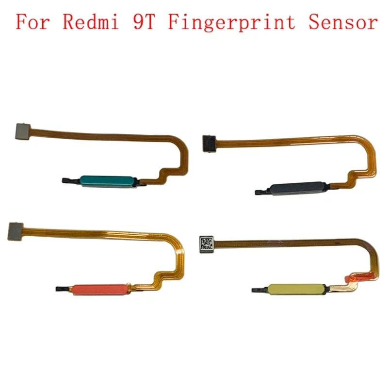 Fingerprint Sensor Flex Cable For Xiaomi Poco M3 Redmi 9T Touch Sensor Scanner Repair Parts