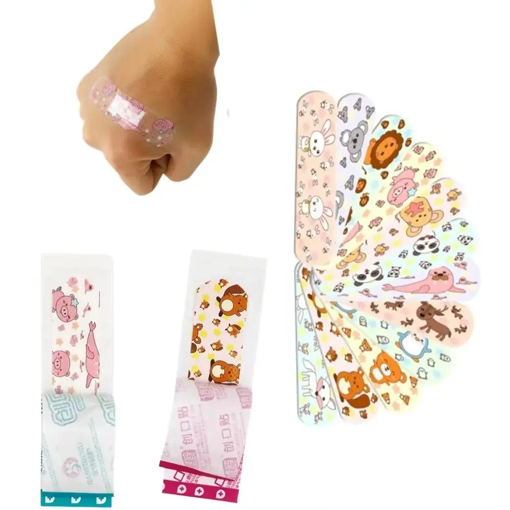 Cartoon Animal Band Aid Cute First Aid Plasters for Children Kids Adult Waterproof Adhesive Bandages Emergency Dressing Patch
