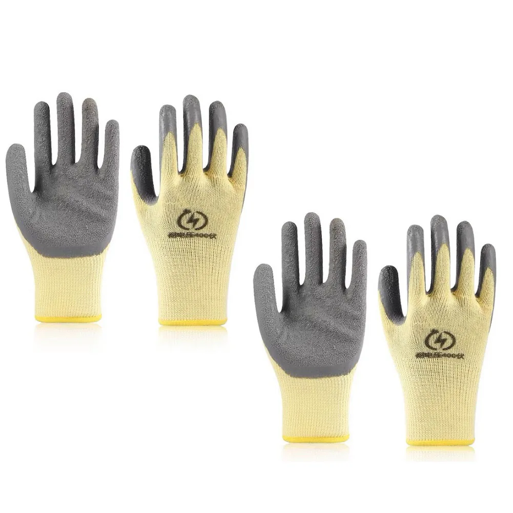 Insulating Gloves Electrician Work Non-slip Gloves 400v Anti-electricity Protection Gloves Electrician Work Glove Rubber