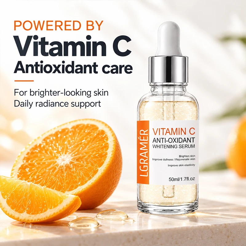 Vitamin C Whitening Face Serum 50ml Anti Oxidant Improve Dullness Rejuvenate Skin Improve Elasticity Brightening Facial Essence
