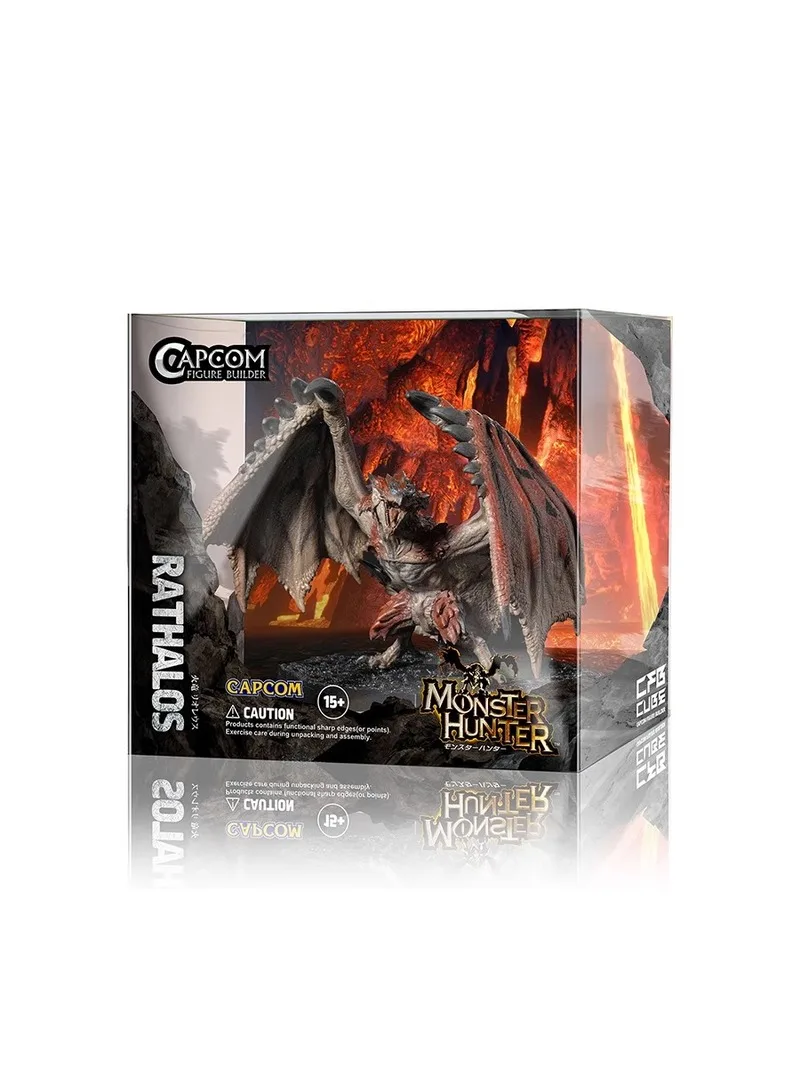 Unmovable Monster Hunter Cube Модель Fire Thunder Wolf L φe Yin Tianhui Black Erosion Resent Tiger Dragon Фигурка В наличии