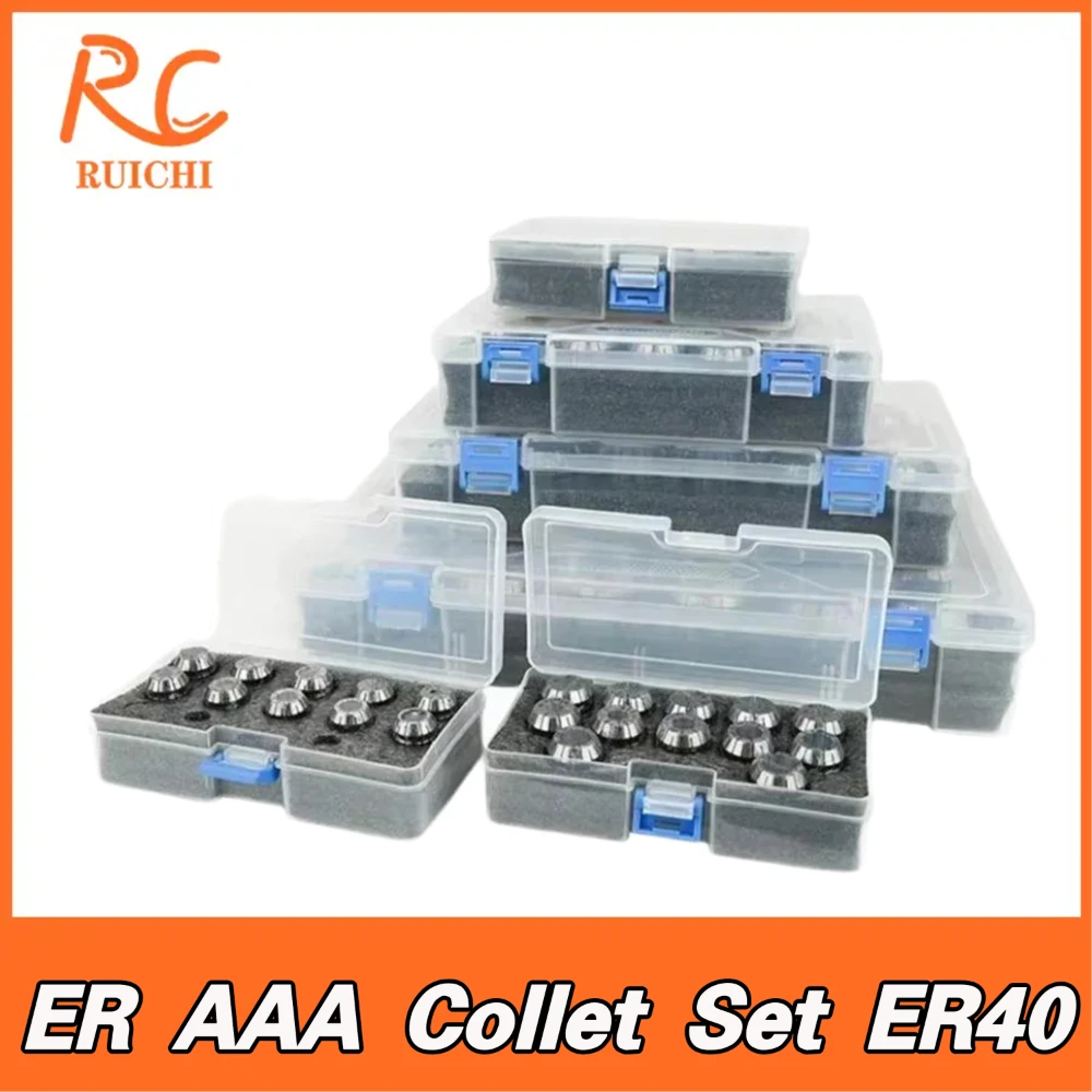 ER AAA Collet Set ER11 ER16 ER20 ER25 ER32 ER40 High Precision 0.008mm 0.015mm Tools Holder Clamping ER Spring Collect Chuck ER