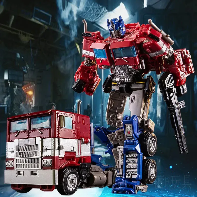 2026 NEW HOT Transformation Toys Robot Car Alloy commander Optimus Prime Action Figure Movie Series Children Birthday Gift