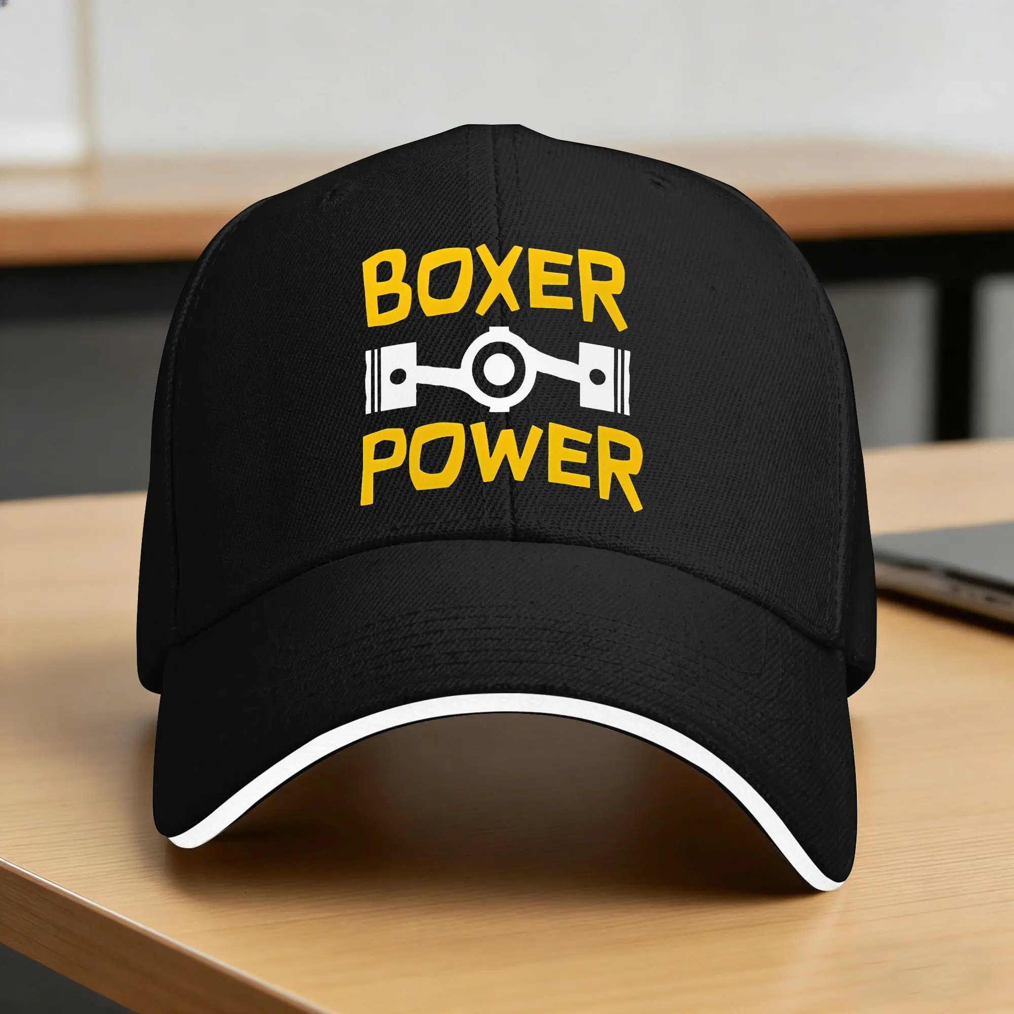 Summer Casual Baseball Cap Boxer Engine Tennis Skate Trucker Hat For Unisex-Teens Sunscreen Racing  Classic Snapback Cap