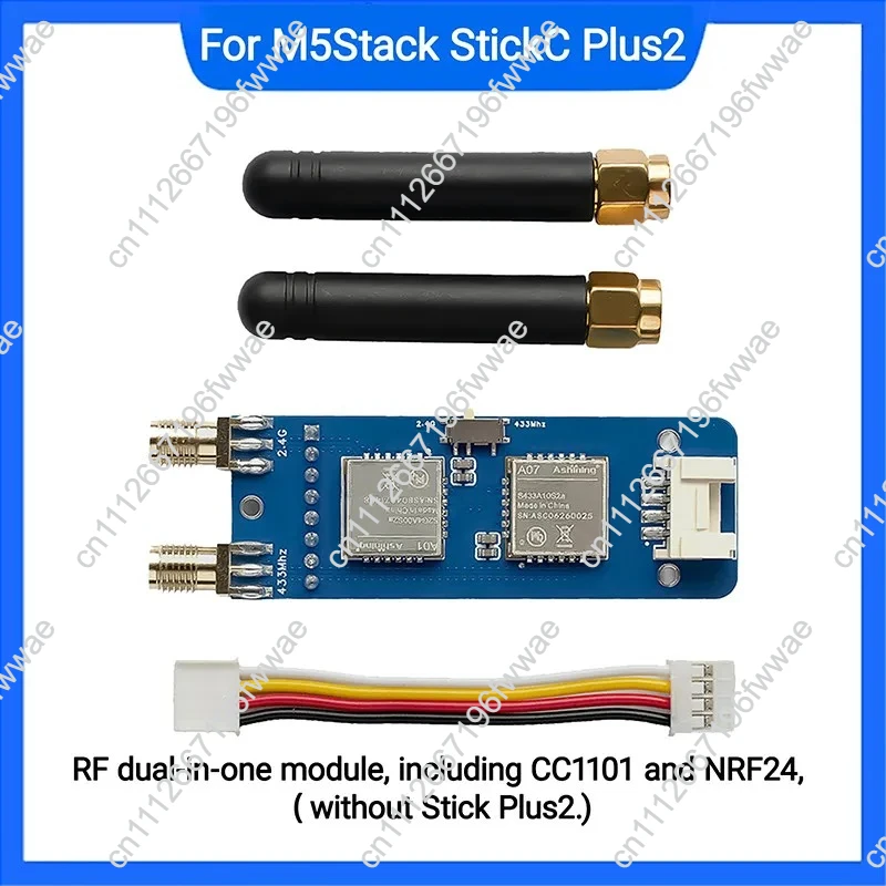 For M5Stack M5StickC PLUS2 ESP32 Compact IoT Module CC1101 NRF24