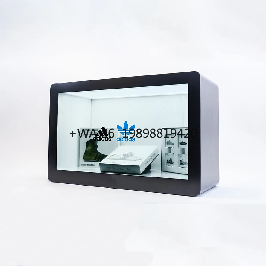 

22 Inch Advertising Transparent Display Box,transparent Lcd Showcase,transparent Door Fridge on Promotion