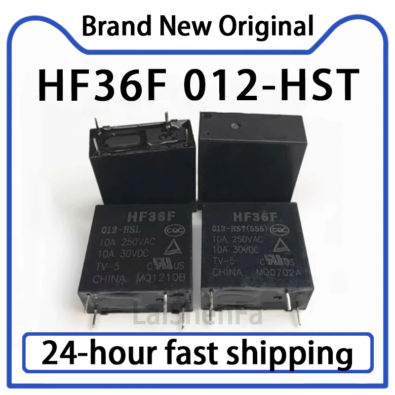 2PCS HF36F 012-HST Relay 4-pin JZC-36F Original Stock