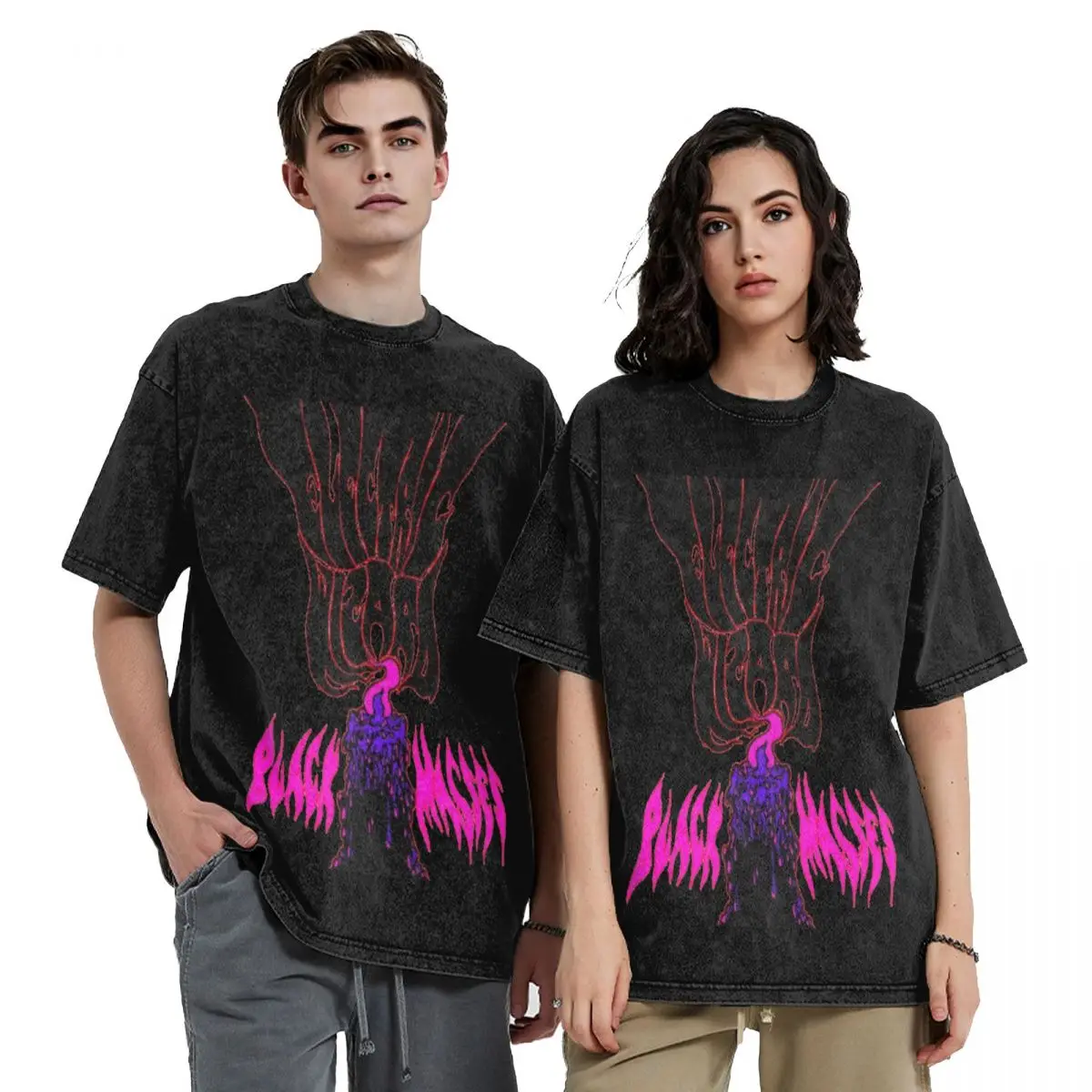 I LOVE ELECTRIC WIZARD Rock Band Shirt Streetwear Men Women Hip Hop Tee Shirt Oversize Streetwear