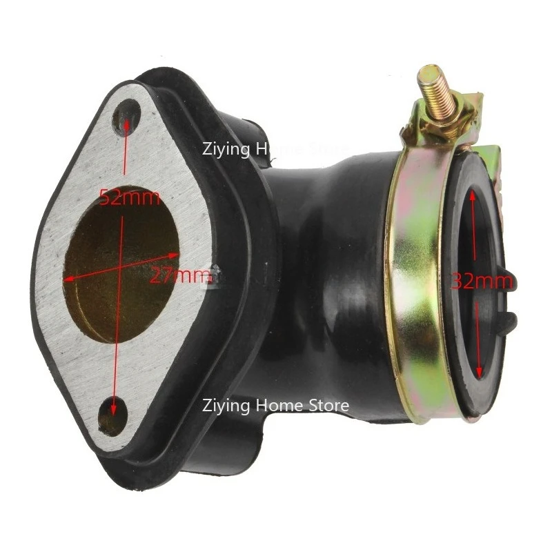 Suitable for ATV200 Beach Bike, Intake Pipe, Motorcycle, 200 Intake Pipe, ITALIKA Carburetor Interface Manifold