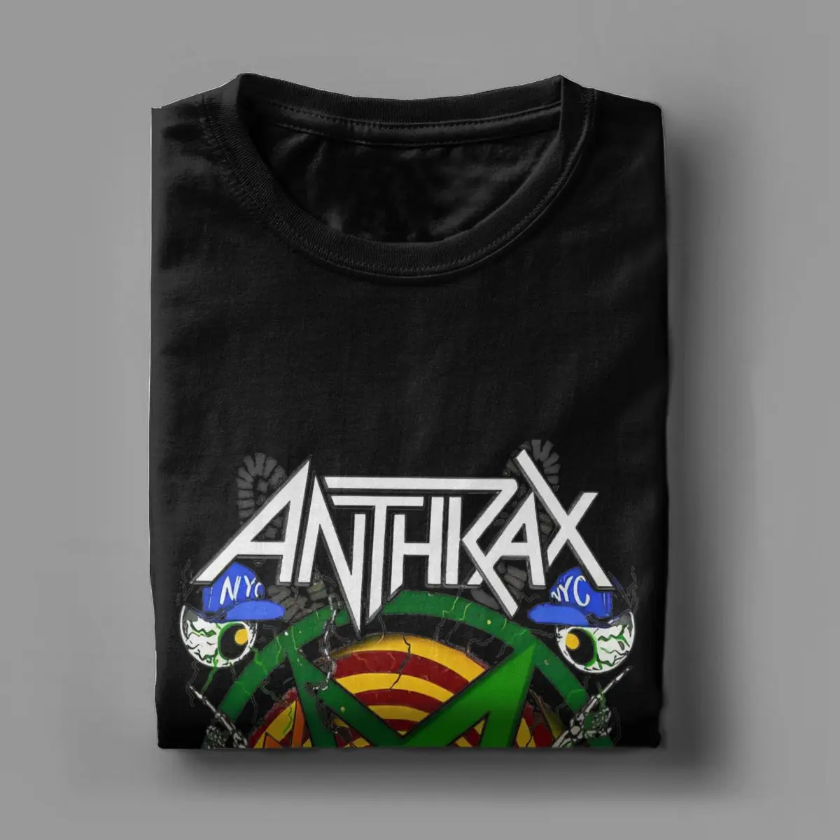 تي شيرت رجالي بسوار الأنثراكس ، تي شيرتات بأكمام قصيرة ، قمم برقبة مستديرة ، هدية قطنية جديدة