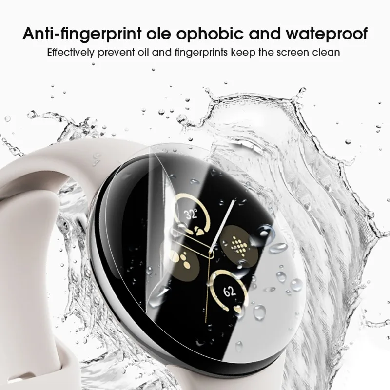 1-10PCS Soft Screen Protector For Google Pixel Watch 3 Anti-Scratch Soft TPU Hydrogel Film For Pixel Watch 3 Not Tempered Glass