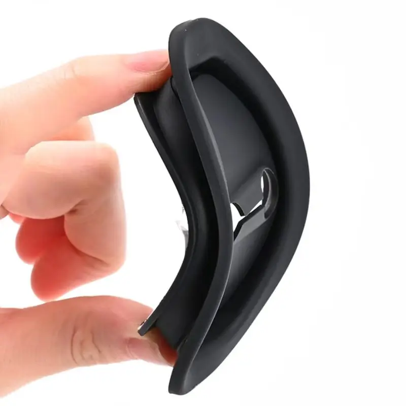 1/4pcs Silicone Car Door Lock Buckle Protection Cover Elastic Anti-Collision Shock Absorbing Pad Mute Buffering Cushion