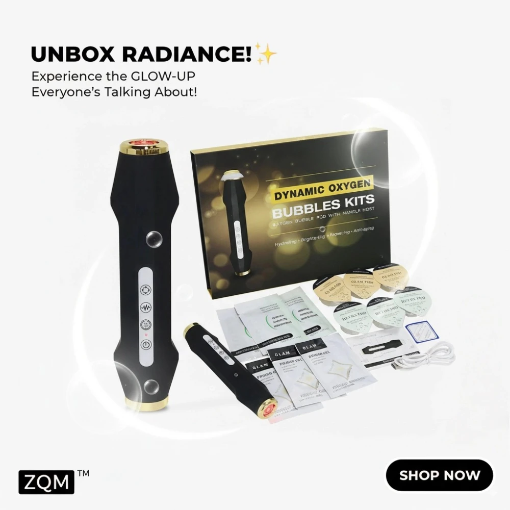 ポータブルCO2酸素バブルペン美顔器 高周波振動スキンケア美容クレンジングデバイス ギフトボックスセット