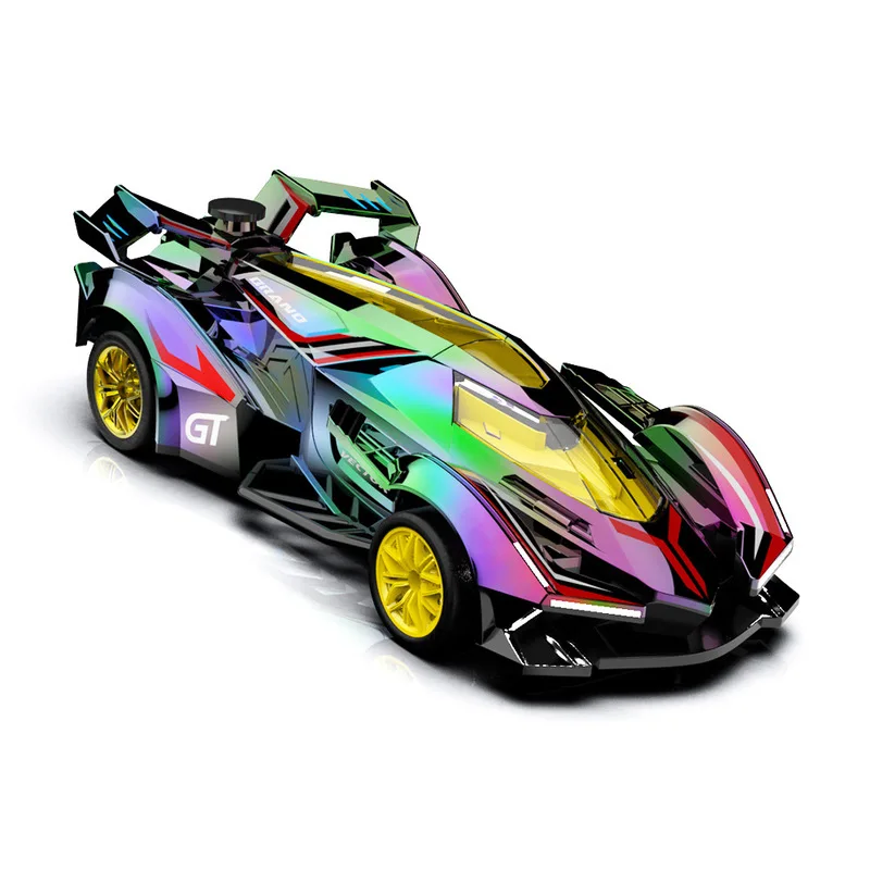 JJRC Cross border Laser Colorful RC Remote Control Car 2.4G Children's Electric Remote Control Toy 4WD Racing Drift Racing Car: JJRC Cross border Laser Colorful RC Remote Control Car 2.4G Children's Electric Remote Control Toy 4WD Racing Drift Racing Car: Samochód zdalnie sterowany JJRC Cross border Laser Colorful RC, zabawka elektryczna dla dzieci, zdalnie sterowany, 4WD, wyścigowy, driftowy.