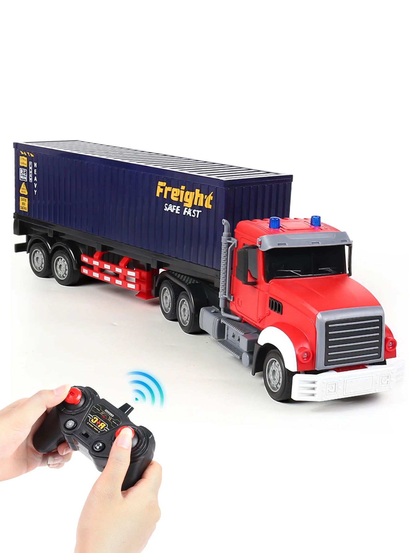 

24 channel six channel lighting music 2.4G frequency remote control, remote control for trucks, toy car container truck models
