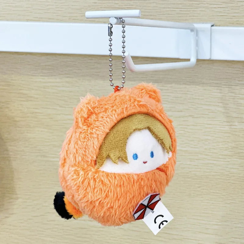 Nowa maskotka Leon S. Kennedy, pluszowa zabawka do ścierania dłoni, urocza, modna zabawka, modny wisiorek do plecaka, prezent dla dziewczyny