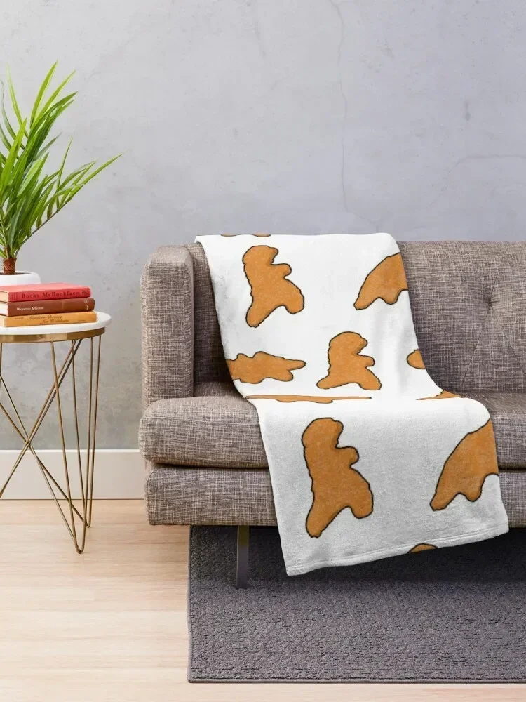 Dino Nuggets Throw Blanket Blankets For Bed warm for winter Blankets