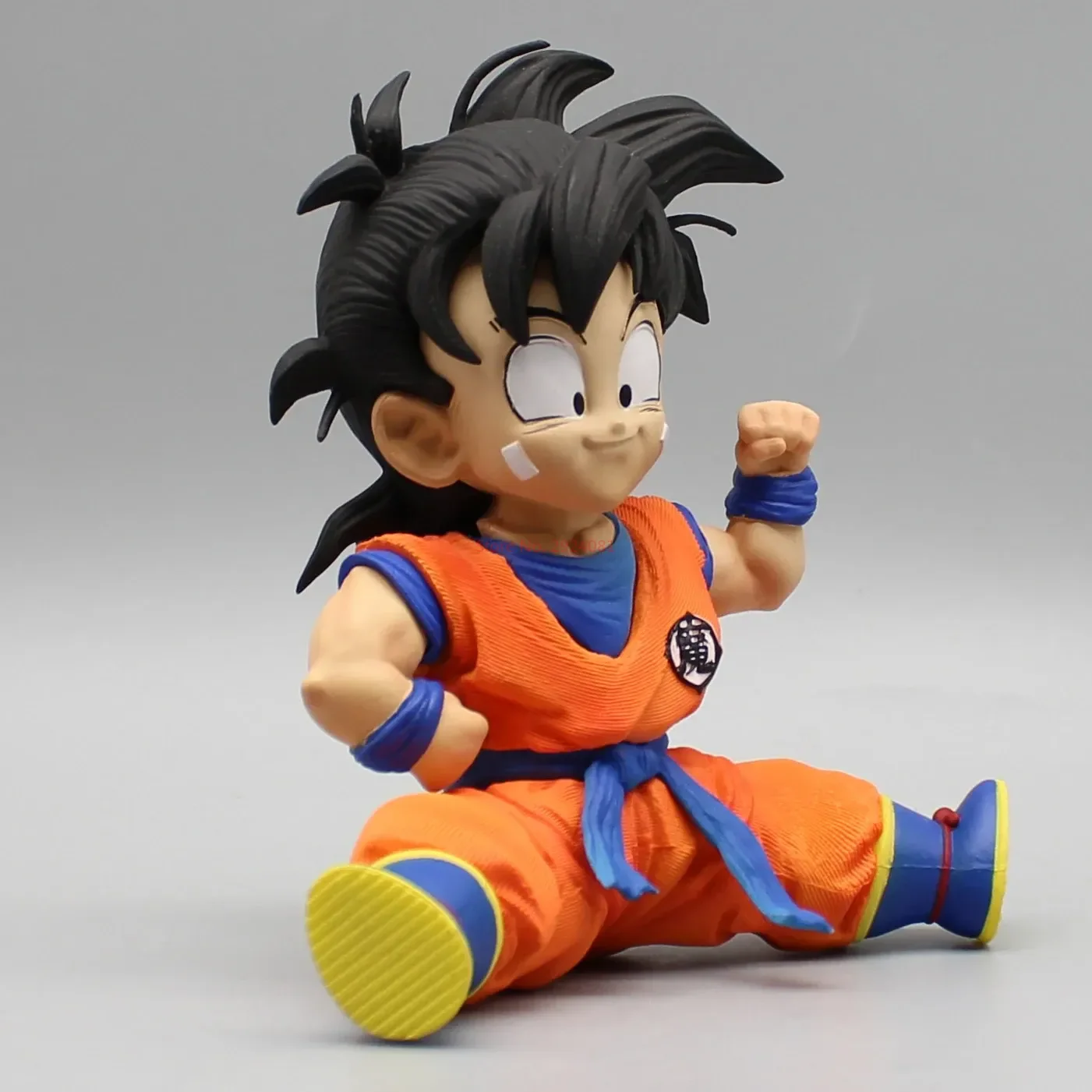 Dragon Ball Animation Action Figure Gk Sitting Childhood Little Gohan Cheer Up Pose Model Ornament Animation Peripheral Gift