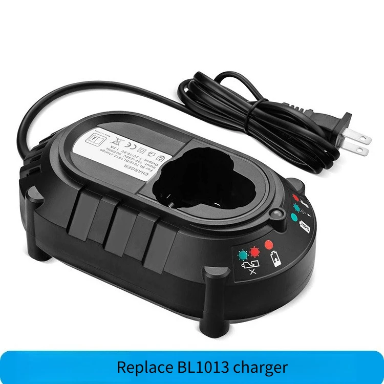 

Зарядное устройство BL1013 для Makita, DeWalt, Milwaukee, Bosch, Hitachi с литиевой батареей 10,8 В вместо зарядного устройства DC10WA.