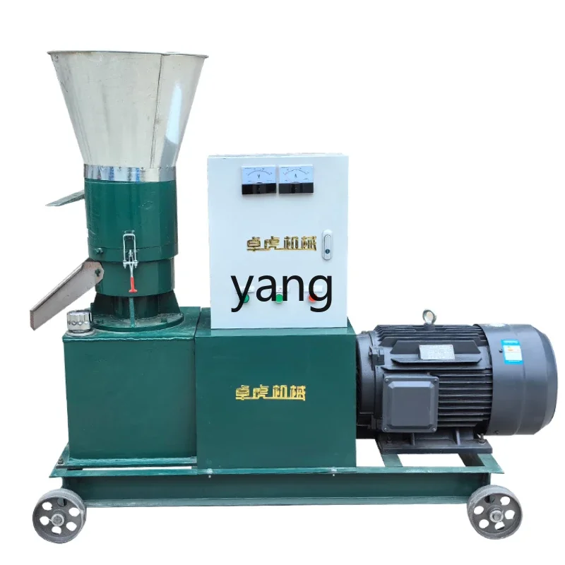 

YJQ Press Rotary Feed Pellet Machine Plastic Breeding Corn Straw Manufacturing for Small Poultry