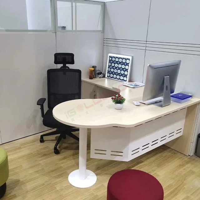 

Customized Modern Design Wood Furniture For Hospital Laboratories And Doctor's Office Consultation Desks