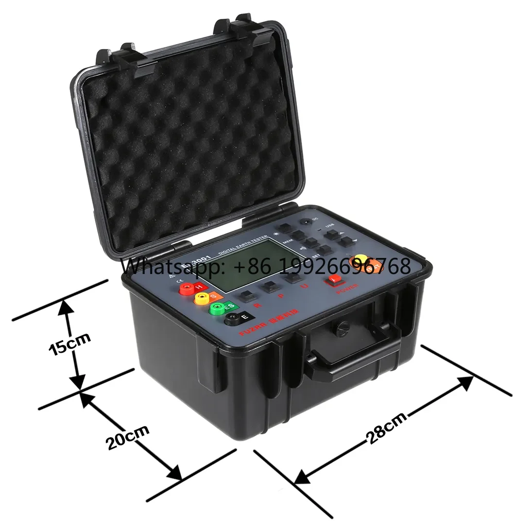 ES3001 FUZRR Earth Soil Resistivity Meter with 2 3 4-wire Measurement