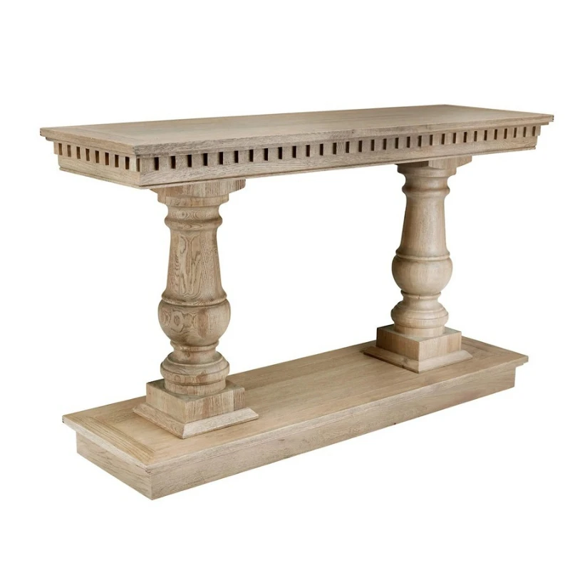 Retro solid wood xuangantai oak table entry door rack foyer narrow cabinet square table setting table