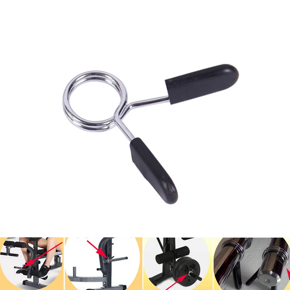 2pc Gym Weights Weightlifting Barbell Dumbbells Plate Collar Clamps Fitness Musculation Bodybuilding Powerlifting Gym Equipment