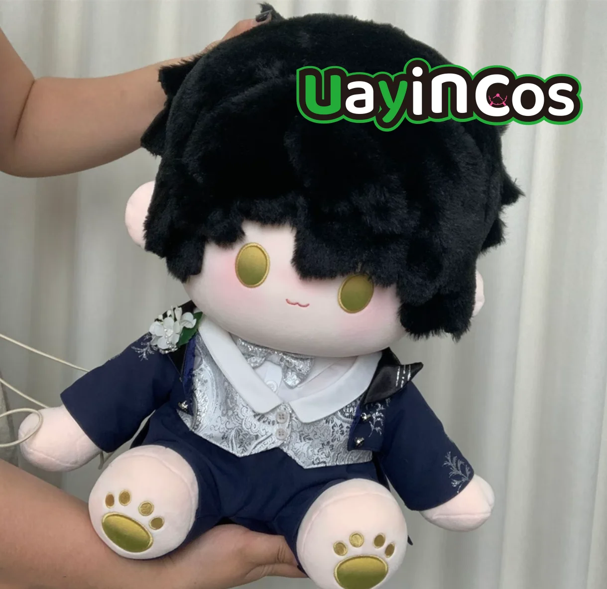 

40cm Doll Clothes Love and Deepspace Sylus Caleb Xavier Zayne Rafayel Wedding Clothing Suit Stuffed Plushies Doll Anime Toy Kids