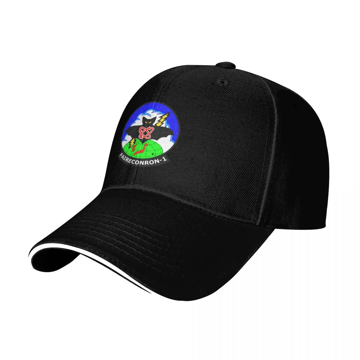 Fleet Air Reconnaissance Squadron VQ-1 Baseball Cap Sun Protection UPF 50+ Breathable Mesh Back Adjustable Buckle Closure