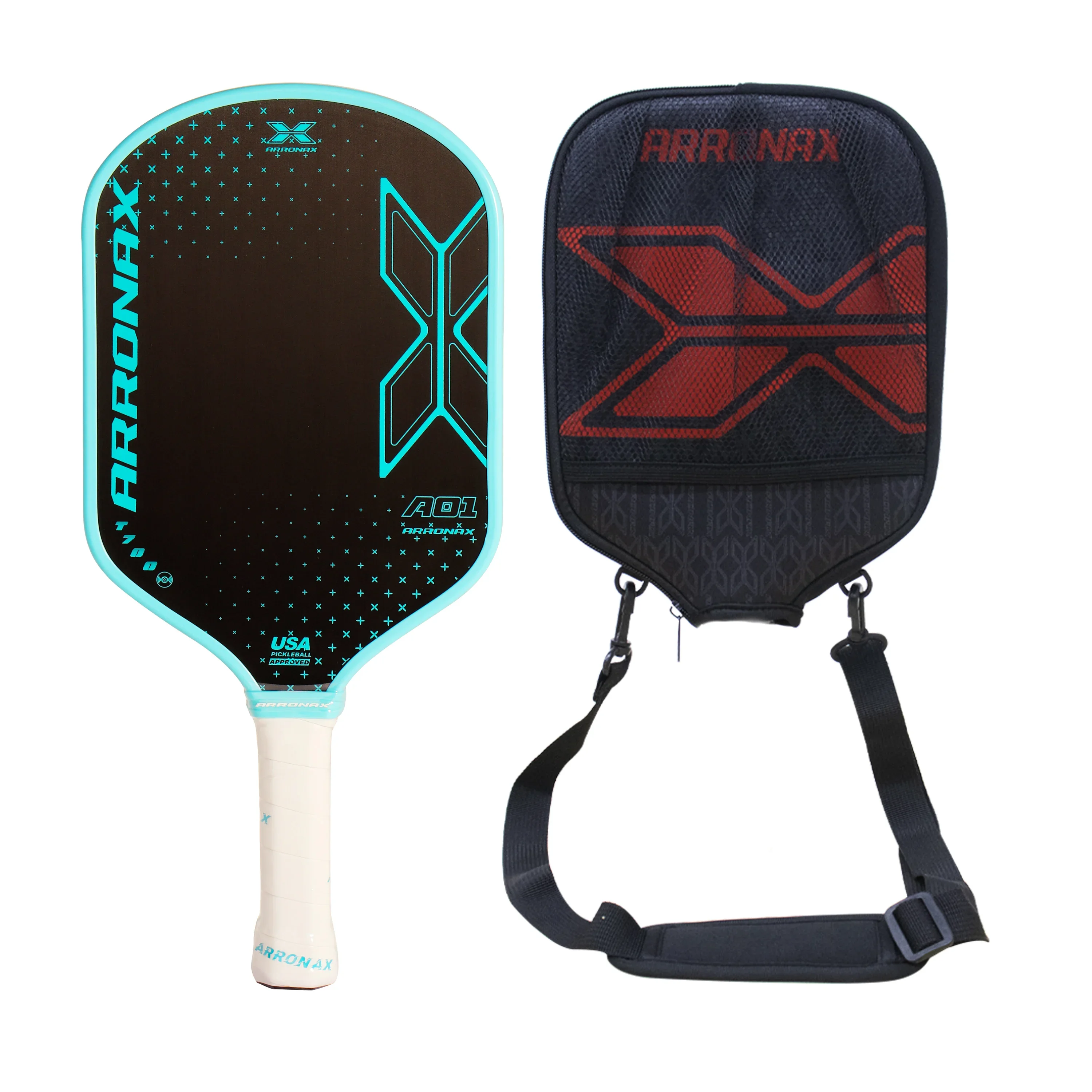 Arronax T700 Carbon Fiber Thermoform Pickleball Paddle, Carbon Friction Surface, PP Core, Enhanced Power, Spin and Control,16mm