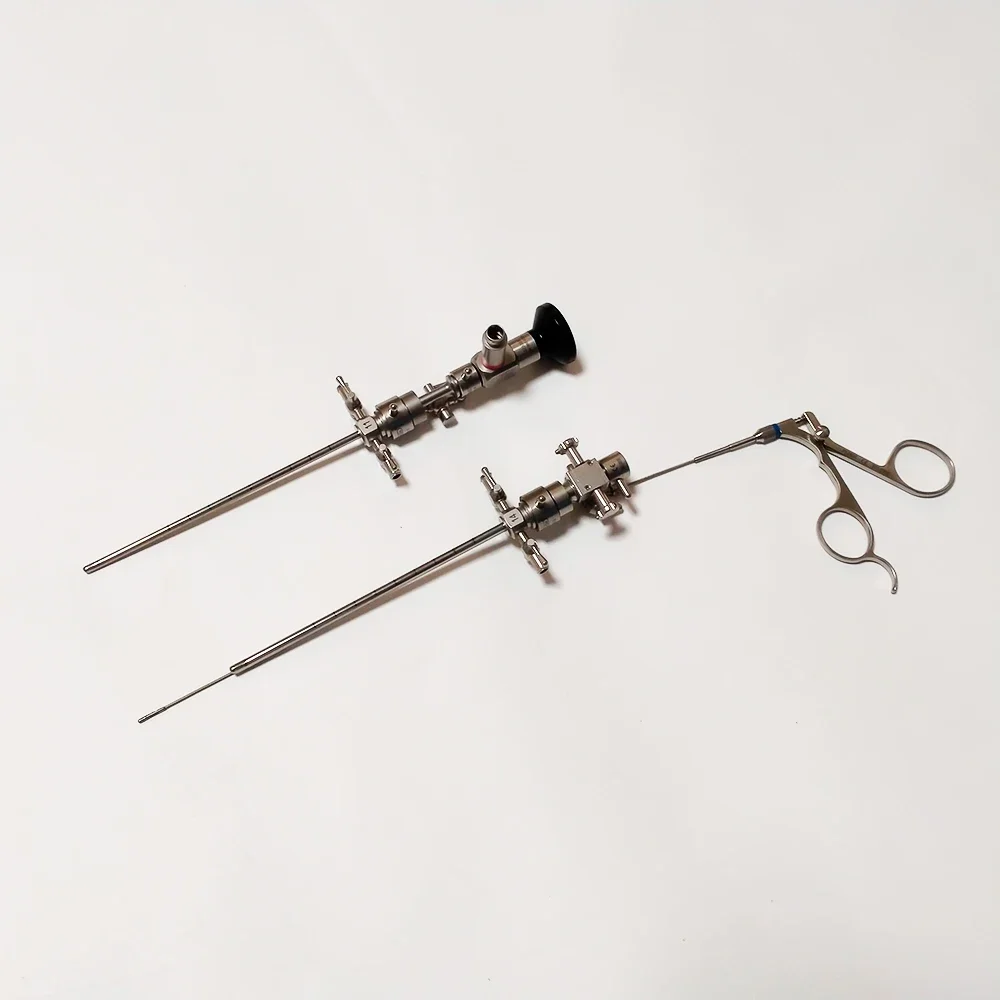 Adult/ child type urology rigid endoscope, 2.7mm pediatric cystoscope, urethrotome