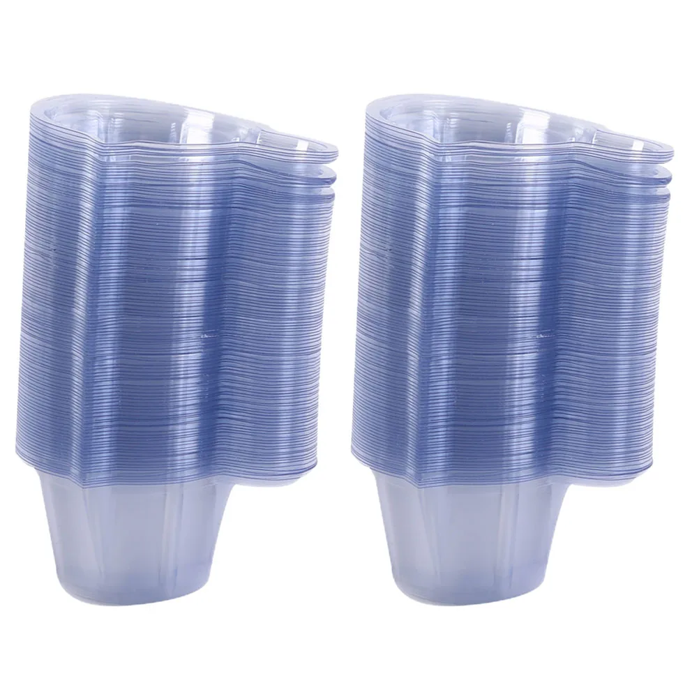 

200 Pcs Urine Cup Sample Collector Lab Containers Disposable Cups Wide Plastic Specimen