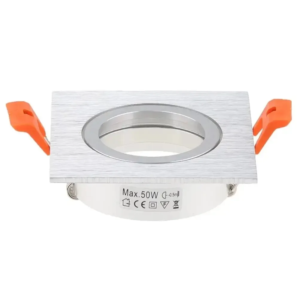JOYINLED Modern Downlight Aluminum LED Recessed Downlight Housing Frame Cut-out 65mm GU10 MR16 LED Ceiling Spotlight Fixture