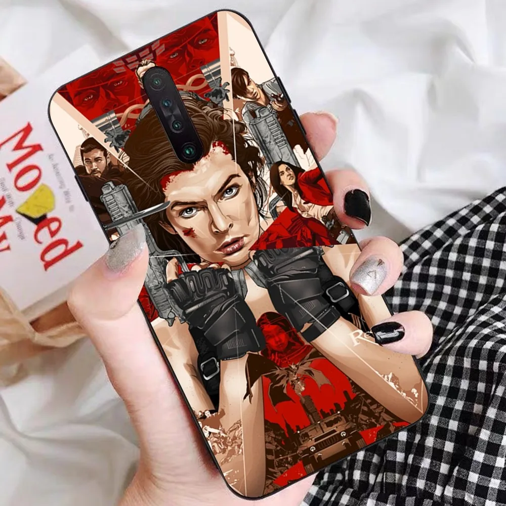 Coque de téléphone R-Resident Game-E-Evil pour Redmi, Redmi 5, 6, 7, 8, 9, 10 Plus Pro, 6, 7, 8, 9 A, GO K20, K30, K40 Pro Plus, F3