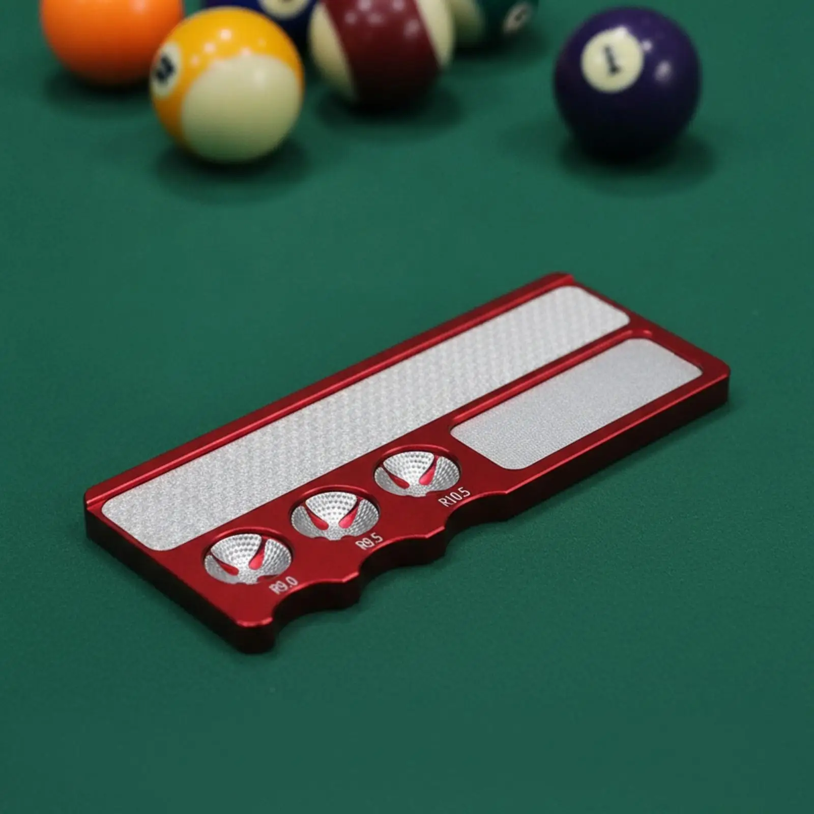 Essential Pool Cue Tip Shaper and Scuffer with Compact Design for Snooker and Billiard Stick Maintenance Kit
