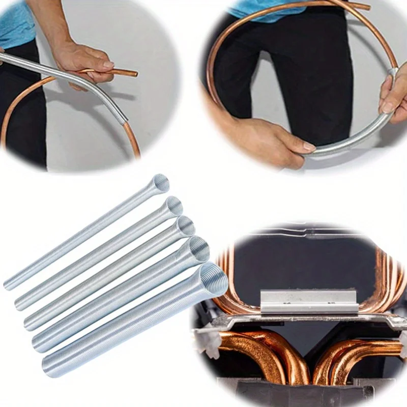 

Copper Aluminum Thin Wall Steel Pipe Spring Bending Machine Set 5/8 Inch 1/2 Inch 3/8 Inch 5/16 Inch 1/4 Inch