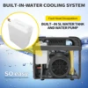 TUDIVING-Tragbarer Tauchtank-Kompressor, integriertes Wasserkühlungs- und Filtersystem, Auto-Stopp-Version, PCP-Kompressor (TXEDM032)) 3