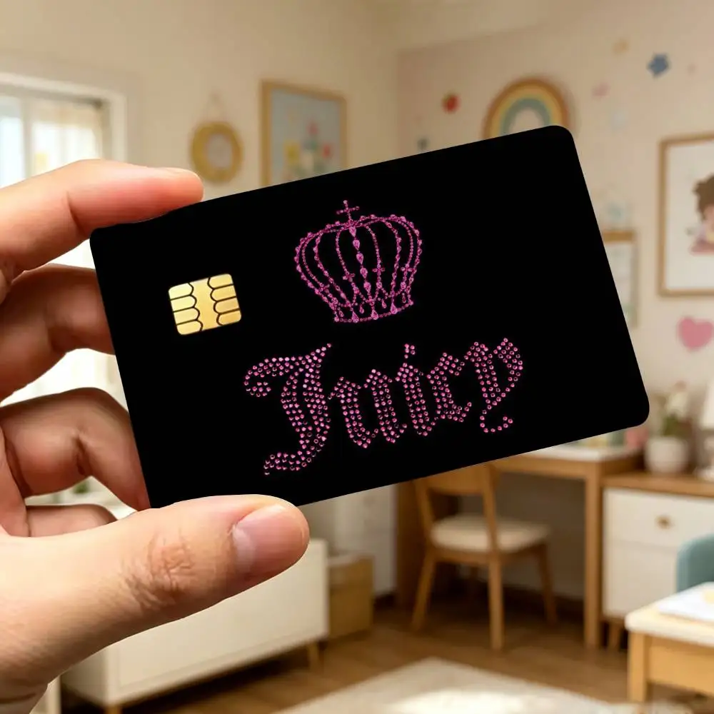 J-Juicy C-Couture Sticker Decoration Creative Bank Card Bus Metro Waterproof Sticker