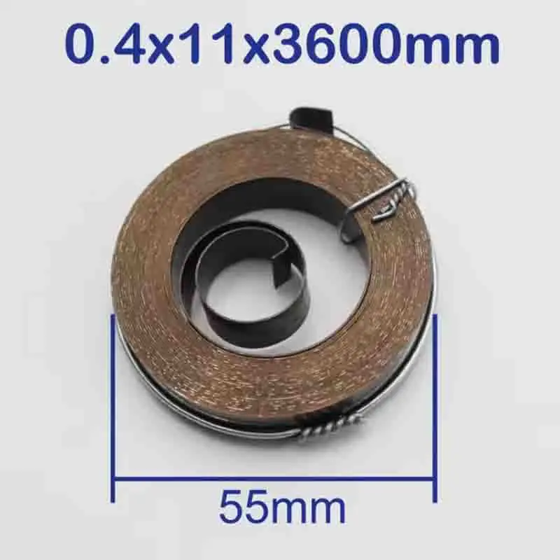 Custom Steel Constant Force Spring For Seat Belt,0.25mm Thickness *8mm Width*3000mm Length
