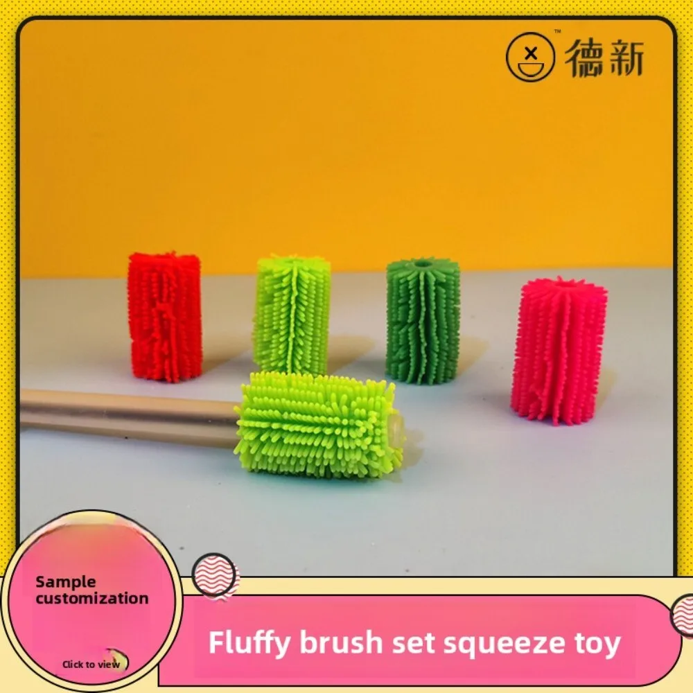 TPR Penna soffice Spremere Set di giocattoli Creativo Antistress Novità Fidget per bambini Adulti Ufficio Scuola Scherzo Divertimento Morbido impugnatura a matita