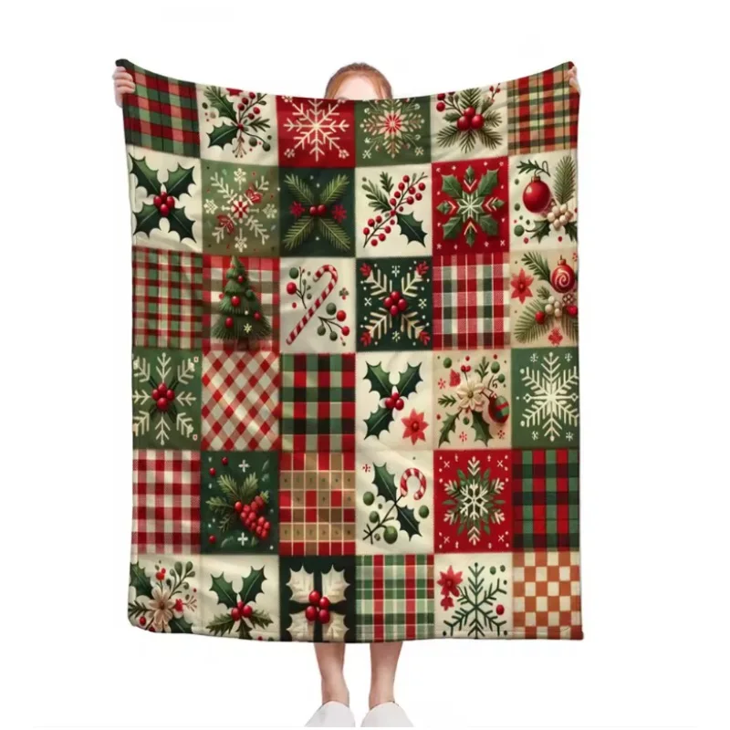 Plaid candies Microfiber Blanket Super Soft Throw Blankets For Bed Bedspread Sofa Decorative Camping Picnic Winter Warm Blanket