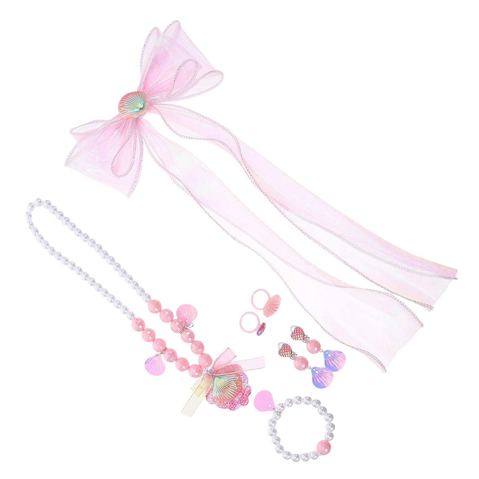 

Children's Princess Jewelry Bracelets for Girls Kids Earrings Little Accessories