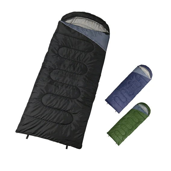 

Wholesale Portable Camping Hiking Sleeping Bag and Backpacking Envelope Winter Sleeping Bag