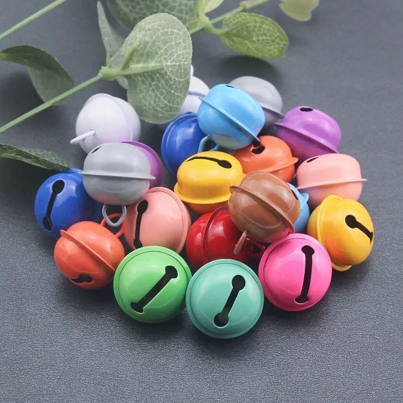 

10Pcs Rich And Colorful Bells Jingle Ball For Party Christmas Decoration Supplies Pendants DIY Earrings Handmade Accessories